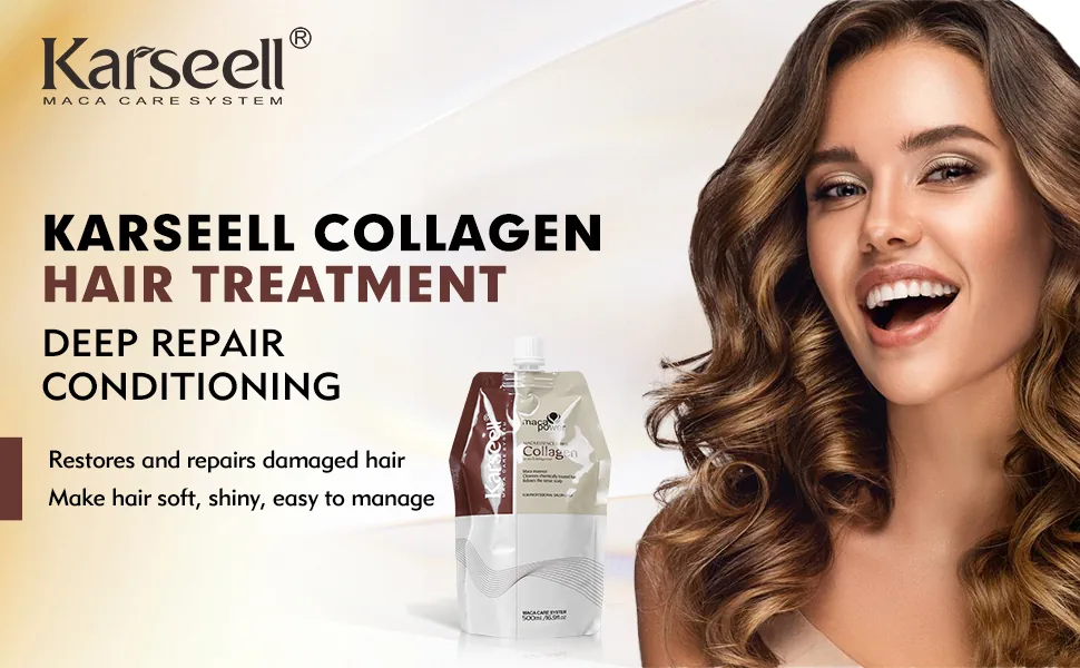 Karseell Collagen Hair Mask Bag 11 karseell official storeProfessional hair care products Karseell Collagen Hair Mask Bag