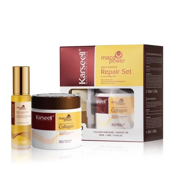 karseell collagen hair mask+hair oil set