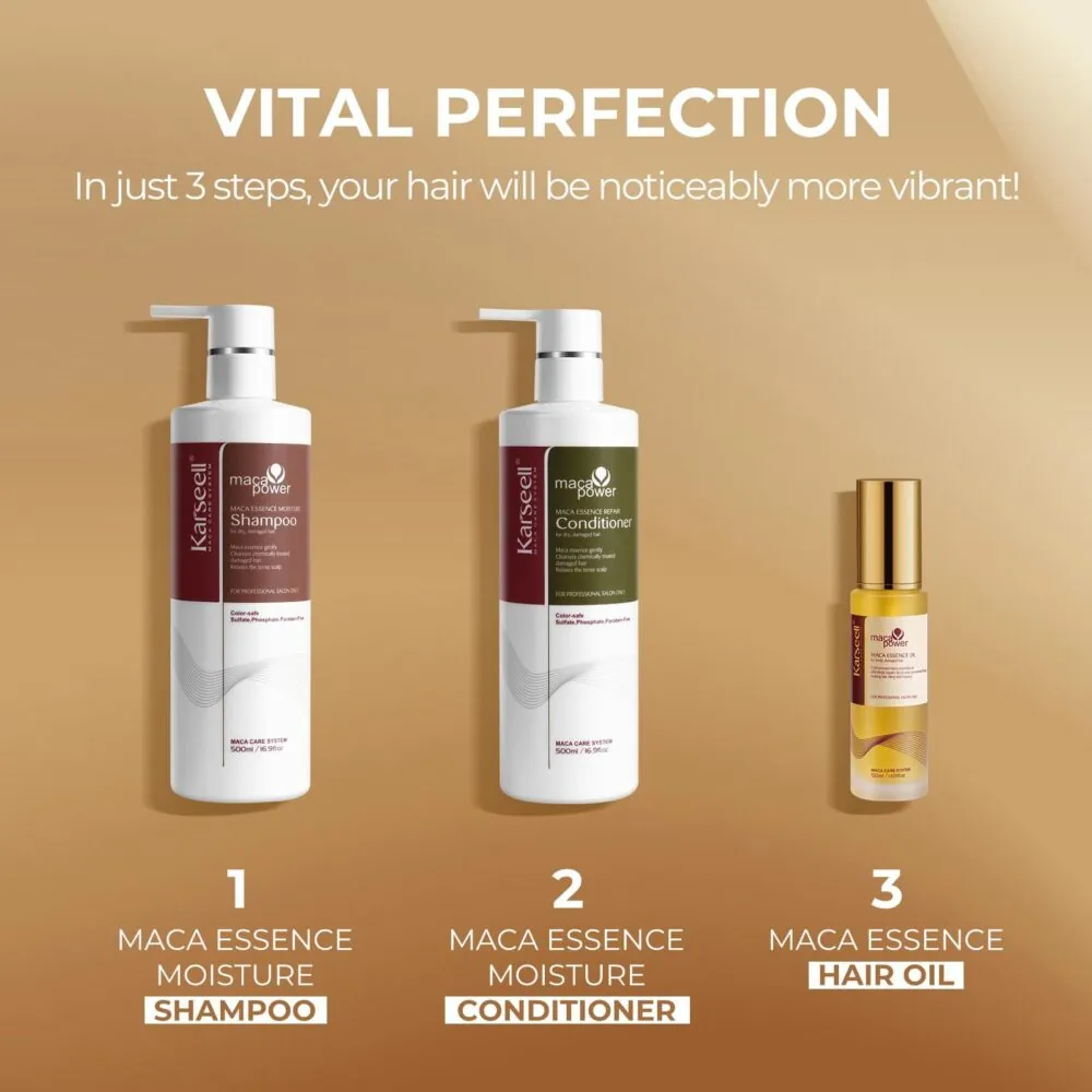 Hair Oil Shampoo and Conditioner for Dry Damaged Hair 111 karseell official storeProfessional hair care products Hair Oil Shampoo and Conditioner for Dry Damaged Hair