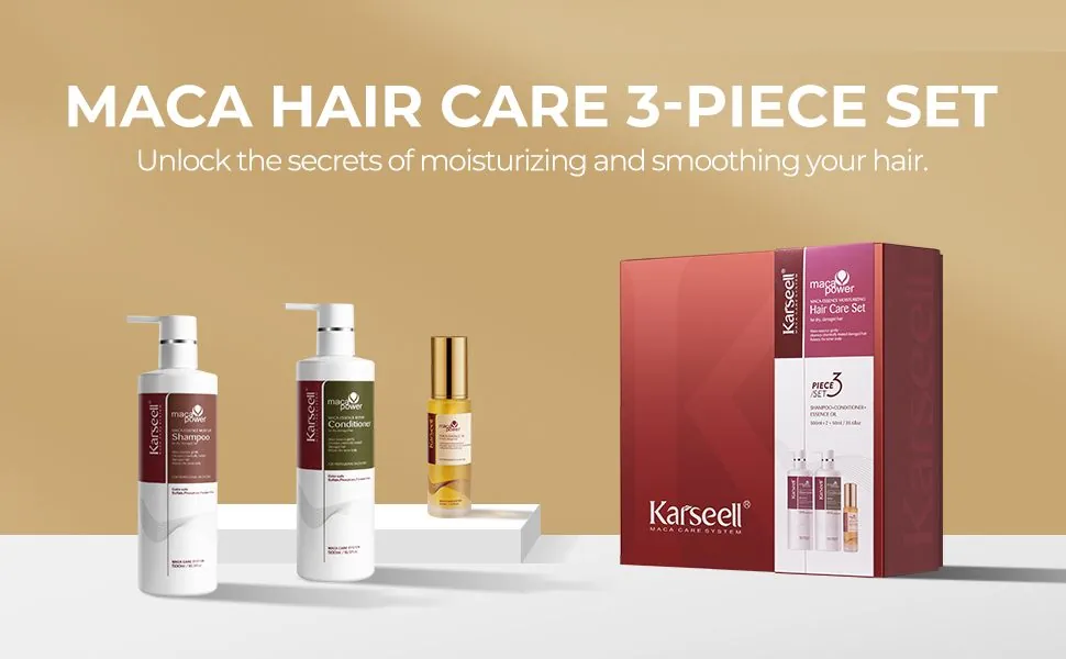 Hair Oil Shampoo and Conditioner for Dry Damaged Hair 51 karseell official storeProfessional hair care products Hair Oil Shampoo and Conditioner for Dry Damaged Hair