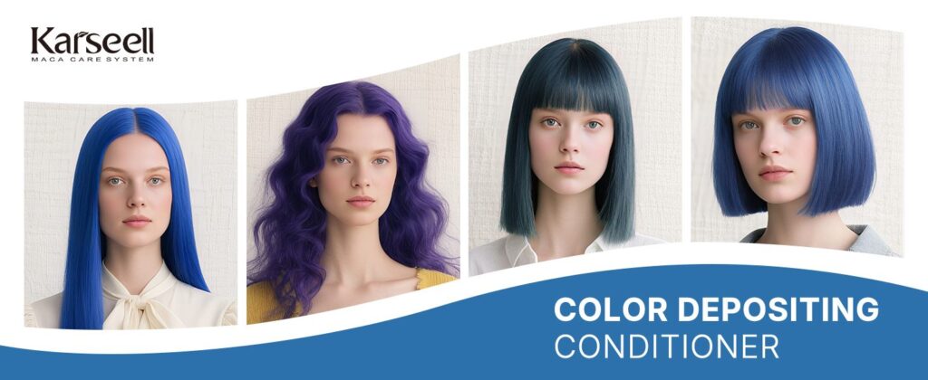 Karseell Blue Hair Color Depositing Mask 5 karseell official storeProfessional hair care products Karseell Blue Hair Color Depositing Mask