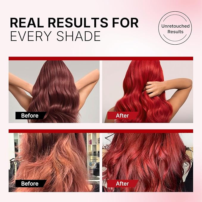 Karseell Color Depositing Red Hair Mask 6 karseell official storeProfessional hair care products Karseell Color Depositing Red Hair Mask
