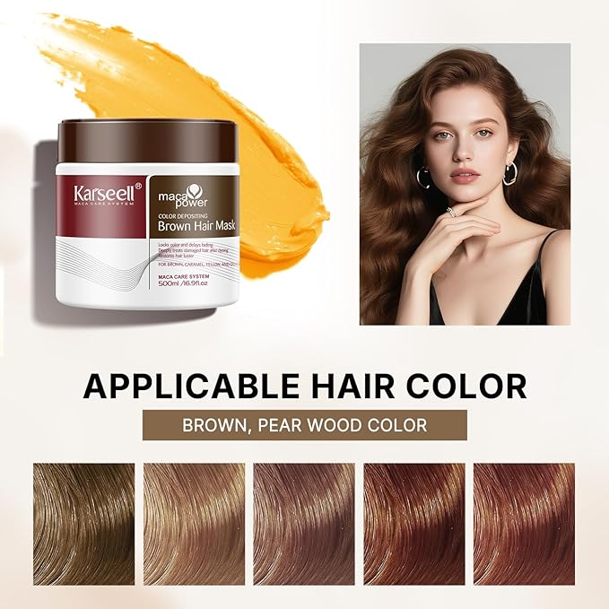 Karseell Hair Color Depositing Mask 10 karseell official storeProfessional hair care products Karseell Hair Color Depositing Mask
