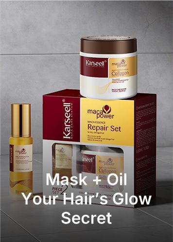 karseell collagen hair mask and argan oil